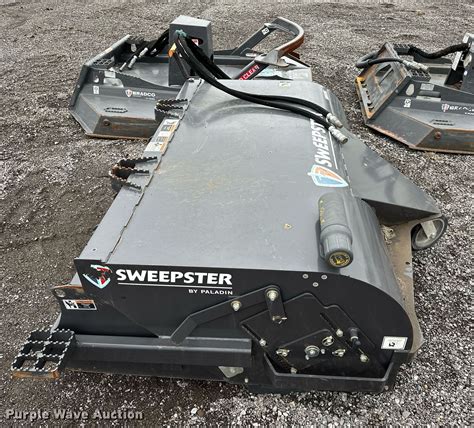 paladin skid steer mower|paladin sweepster for sale.